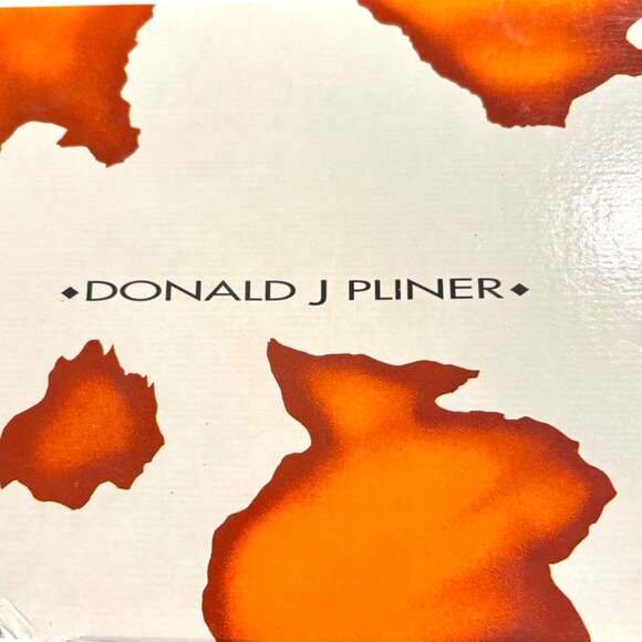 Donald J Pliner white open toe kitten block heel slide sandals Hydi-B09 sz 9 M - Picture 7 of 16